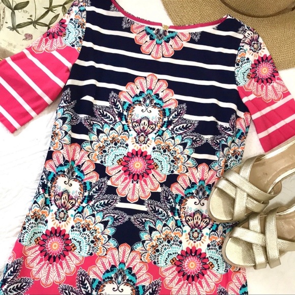 Eliza J Kaleidoscope Print Dress - Picture 11 of 15